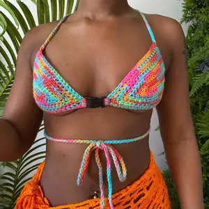 Tepe Crochet Bikini Top