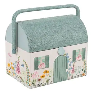 Hobby Gift Country Cottage Sewing Box HGNOV-614