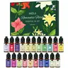 MISIJI Luxury Cherry Fragrance Essential Oil Gift Set, 7/14/21x10ml Packaged Miniature Package Scented Oils, Long-Lasting Flowery Scent, Home/Car Use, Diffuser-Humidifier-Candle Making Compatible, Local Warehouse Stock, Women's Gift