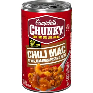 Campbell's Chunky Soup Can, Chili Mac, 18.8 Oz Can