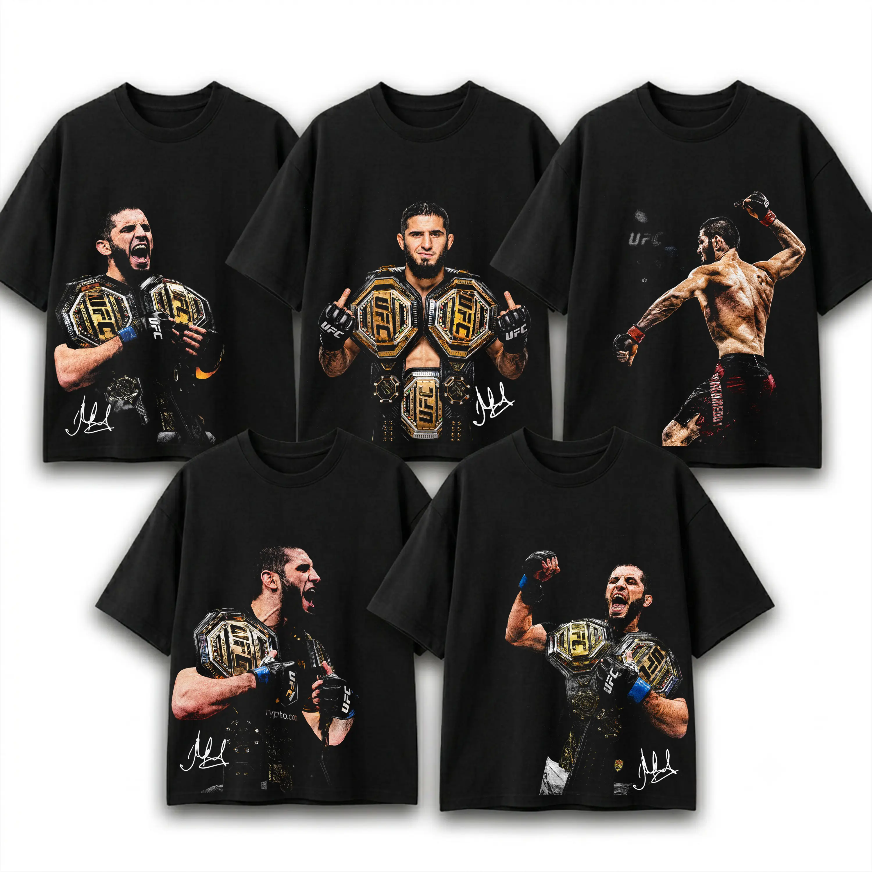 Vibe Good Islam Makhachev Graphic T-Shirt, Men's Unisex Cotton Short-Sleeve Crew Neck Tee, Casual MMA Fan Apparel, Soft Breathable Lightweight Gift for Him or Her