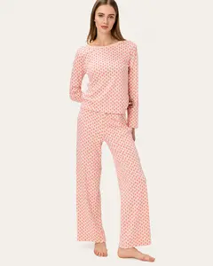 Ellie Pj Set in Love Floats