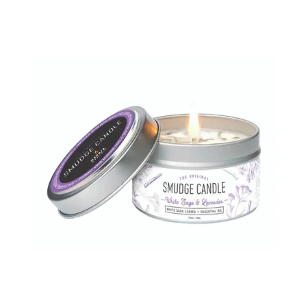 Soul Sticks White Sage & Lavender Smudge Candle, 3.5 oz