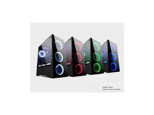 BGears b-Voguish Full Tempered Glass Dual Chamber layout Mid Tower case