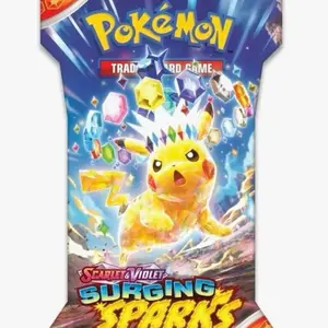 POKEMON SURGING SPARKS SLEEVED BOOSTER PACK POKEMON CARDS TCG