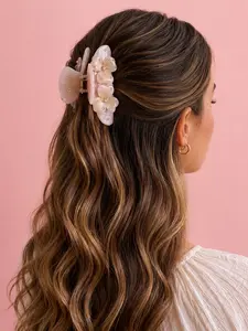 Flower Claw Hair Clip