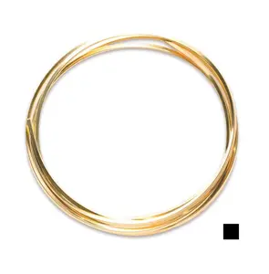 26 Gauge, Jeweler's Brass Wire, Red Brass (Square) Dead Soft CDA #230 Alloy Jewelry Grade Made in USA - 5FT by CRAFT WIRE
