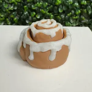 Clickie Food Fidget Clickers - 3D Printed Desk Fidgets & Keychains with Vibrant Designs Soothing Sound Mechanism Multipurpose Fun Addicting Snack