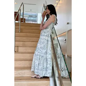 Lucia Tie Back Maxi Dress