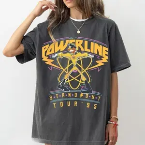 Retro Dissney Gooofy #Powerline Stand Out Tour 95 Shirt, Max Gooofy Roxanne #Powerline Shirt, Dissney World Tour Shirt, Gooofy Movie T-Shirt, Dissney Family T-Shirt