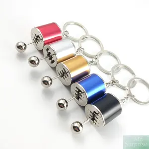 Creative Gear Shift Keychain, Mini Manual Transmission Model Fidget Toy, Car Gear Shifter Stress Relief Toy, Novelty Gift for Car Lovers