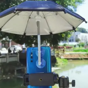 Mobile Phone Parasol Phone Umbrella, Sun Anti-Glare Sun Shade Cover, Car Visor Sunshade Sucker Holder, for iPhone Samsung Live