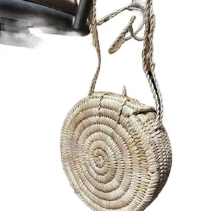 Handcrafted Oval/Round Shaped Women's Sling Bag - Plates