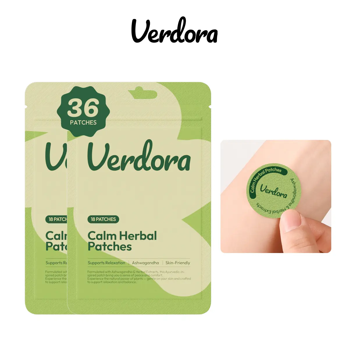 Worrying Relief Calm Patches - Natural Stress & Anxiety Relief Ear Patches for Focus & Relaxation