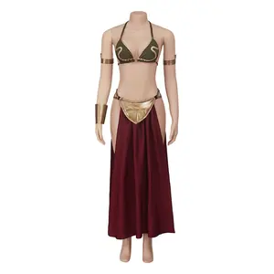Princess Leia's cosplay costume, perfect for Halloween and carnival costumes