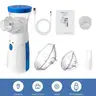 Handheld Micro-Mesh Atomizer - USB Portable Handheld Atomizer for Adults, Ultra-Fine 3μm Mist, <30dB Quiet Asthma Relief for Home & Travel(White, 4.5")