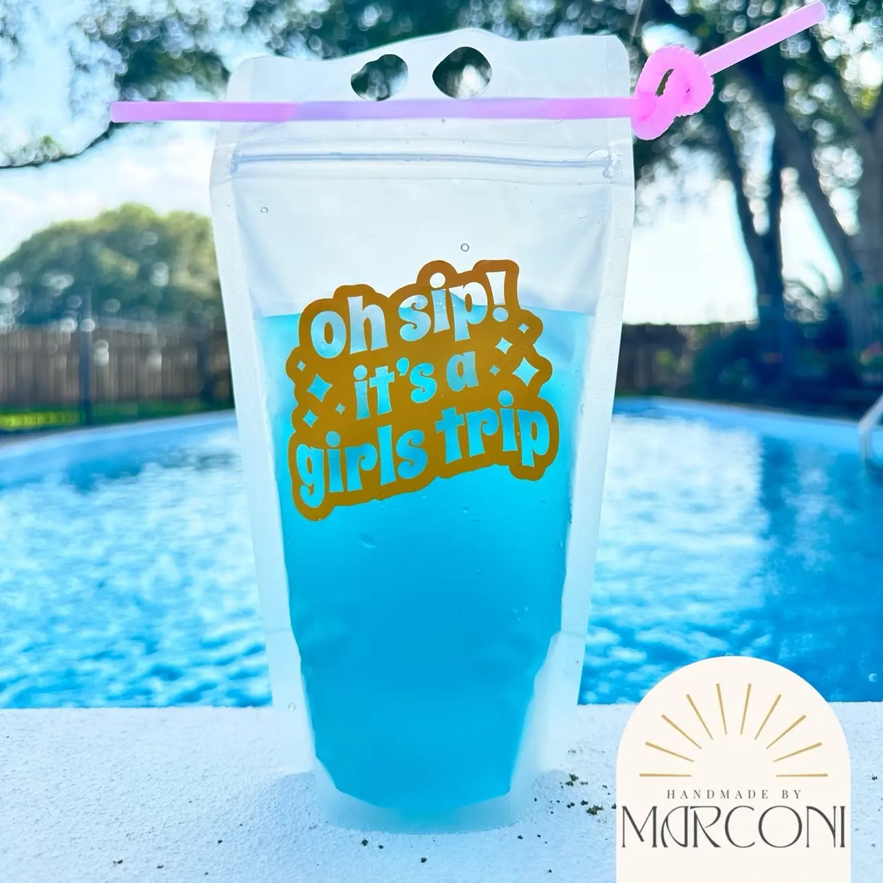 Custom Adult Drink Pouches, Party Favors Gifts