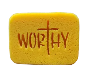 Worthy Design Butter Sponge ASMR Faith Squeeze Therapy Cleantok Sponges Soft Gentle Material for Therapeutic squeeze Cleaning soapy sponge