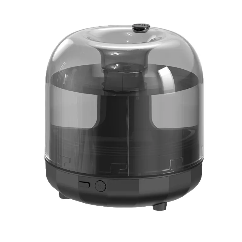 Silent Air Purifier Humidifier - 13.5x13.5cm Mini Atomizer with Large Mist Output, Silent Mode, Water Shortage Protection, Sleep Aid for Babies, Pregnant Women, Nursery Use, Relieves Dry Skin for Home Bedrooms