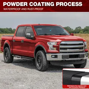 Truck Roll Bar for Full Size Pickup Truck Headache Rack for Ford F150, Ram 1500, Chevy Silverado, Tundra, Titan & GMC Sierra