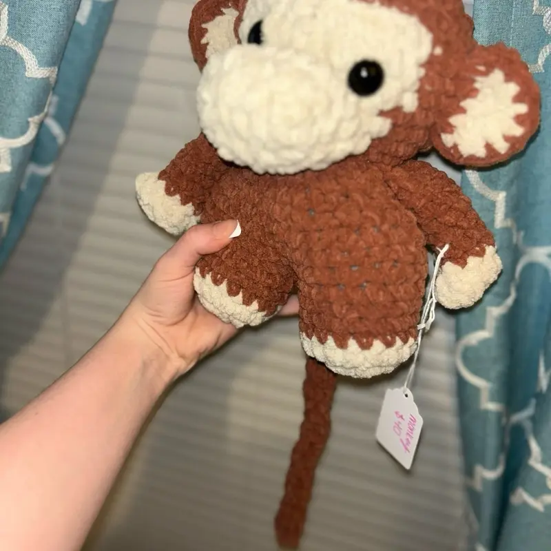 Crochet Monkey - Simple Product Title Based on Given Information