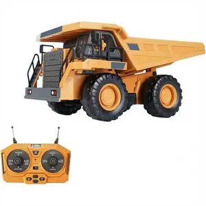 Remote Control Dump Truck Toys for Boys Construction Rc Car with Lights Sounds for Kids Age 3 12 Year Old Ideal for Boys Age 3+ Perfect Gift