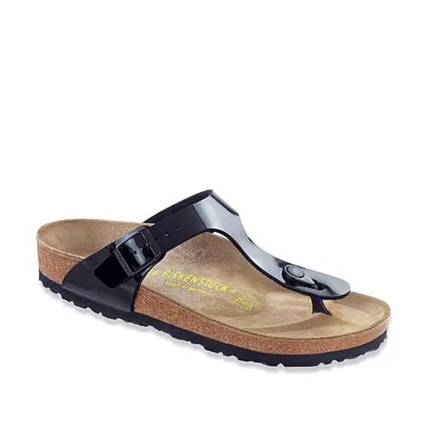 Birkenstock Gizeh Patent Thong Comfort Sandal Birkenstock Gizeh Patent Thong Comfort Sandal