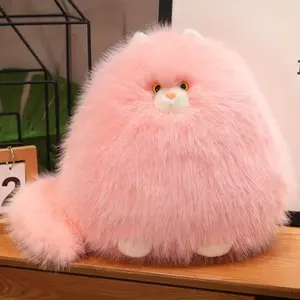 Plush Cat Pillow Long Hair Sleep Companion, Soft Plush Toy for Cats, Ideal Gift for Pet Lovers, Cozy and Comfortable Design