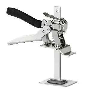 Compression-resistant alloy lift positioner, multi-stage hydraulic lift device, adjustable height and effortless lifting system, triple-recombination safety lock, non-slip handle bracket reinforced locking brake, suitable for auto repair, warehousing