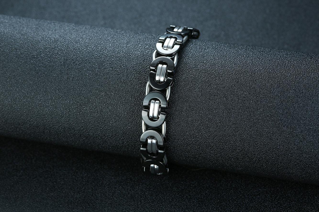Stainless steel retro bracelet