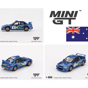 Mini GT 1:64 Subaru Impreza WRC99 – #5, Richard Burns / Robert Reid – Winner, 1999 Rally Australia – Australia Exclusive