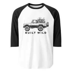 Built Wild Antler SUV 3/4 Sleeve Tee