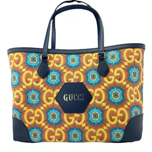 Pre-owned GUCCI GG Monogram Canvas Tote Bags 100 Ophidia Medium Tote Bag