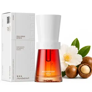 Chasteland Organic Cold-Pressed Camellia Seed Oil for Face, Fast-Absorbing & Repairing Essence Serum - Lightweight & Nourishing Barrier Repair Facial Oil for Hydration, Brightening and Moisturizing Gift for Women