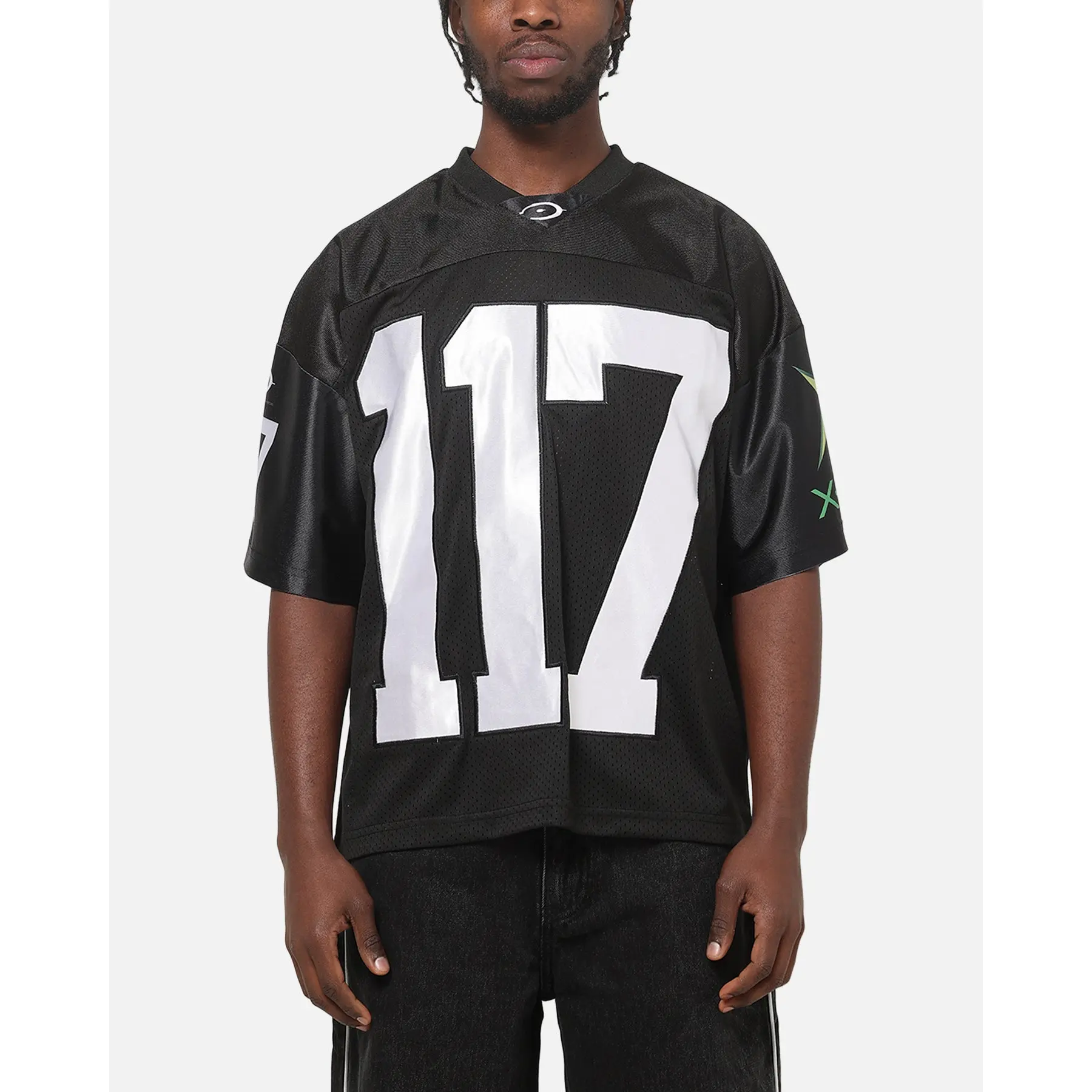 73Studio X Halo 2 Spartan 117 Football Jersey Black