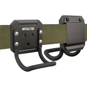 Hammer Holder for Belt Clip,Heavy Duty Tough Tool Clip for Drill Holder,1 Set Quickly Access Tool Belt Hammer Holder for Power Drill Drivers Heavy Duty Hatchet Hammers Mallets