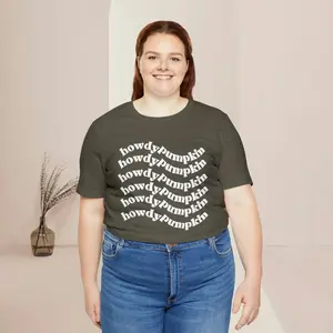 Howdy Pumpkin | graphic tee, fall tshirt, autumn design shirt, pumpkin spice |oh honey designs