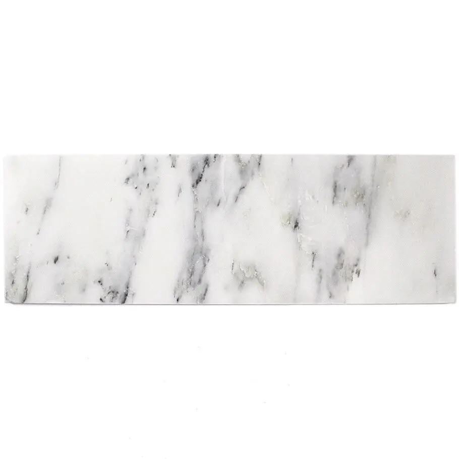 Calacatta Prestige (Asian Statuary) 4x12 Subway Tile Polished/Honed Sample
