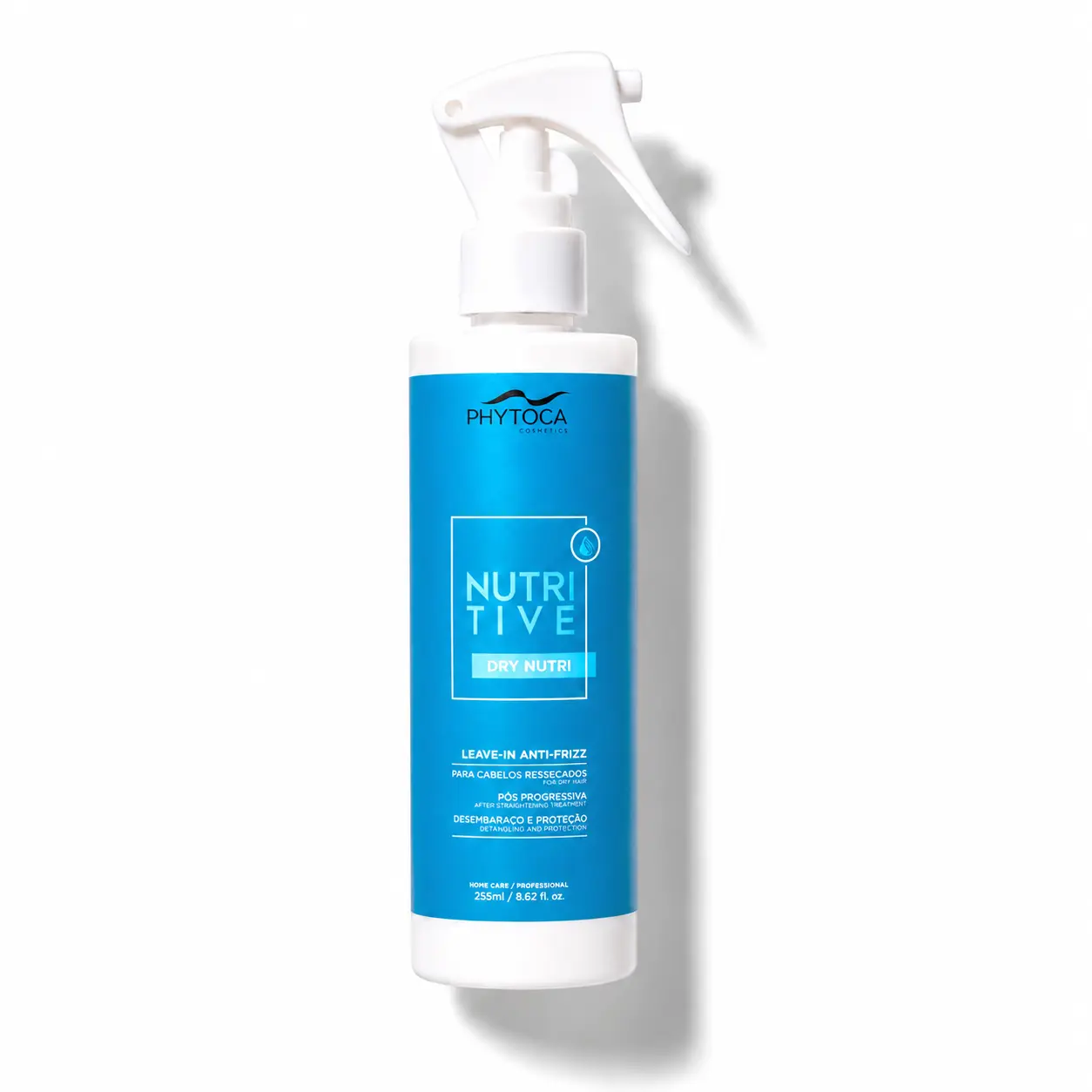 Phytoca Nutritive Dry Liquid Leave-In Conditioner (200ml) - Shea-Infused Natural Hair Care Products for Frizz Control Care, Anti-Frizz Relief, Cleansing & Moisturizing