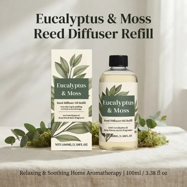 Pure Eucalyptus Essential Oil for Diffuser - Luxury Hotel Diffuser Oil
