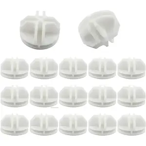 Metal Wire Cube Connectors for Storage Organizer,Durable Plastic Grid Connectors for Modular Shelving Units and Closet Organization Systems (White, 30PCS)