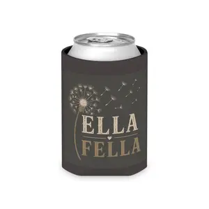Ella Fella Dandelion Can Cooler | Floral Can Cooler, Beverage Sleeve