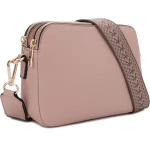 Crossbody Bag for Women Small Crossbody Camera Purses with Adjustable Webbing  Strap