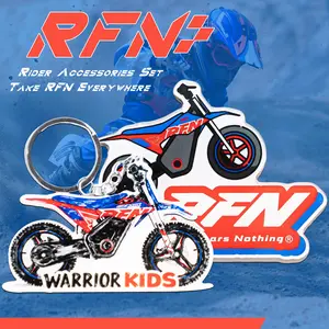 RFN Rider Lifestyle Kids’ Dirt Bike Keychain and Magnet Pack – DIY Beading, Jewelry Making Accessories