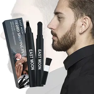3 in 1 Beard Pen, 1 Set Beard Shaping & Filling Pen, Men's Beard Care Tool, Lightweight Professional Beard Styling Tool, Makeup Products