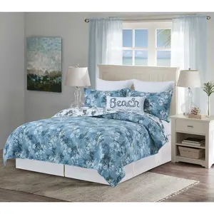 Bruno Palms Full/Queen Quilt Set by Valerie
