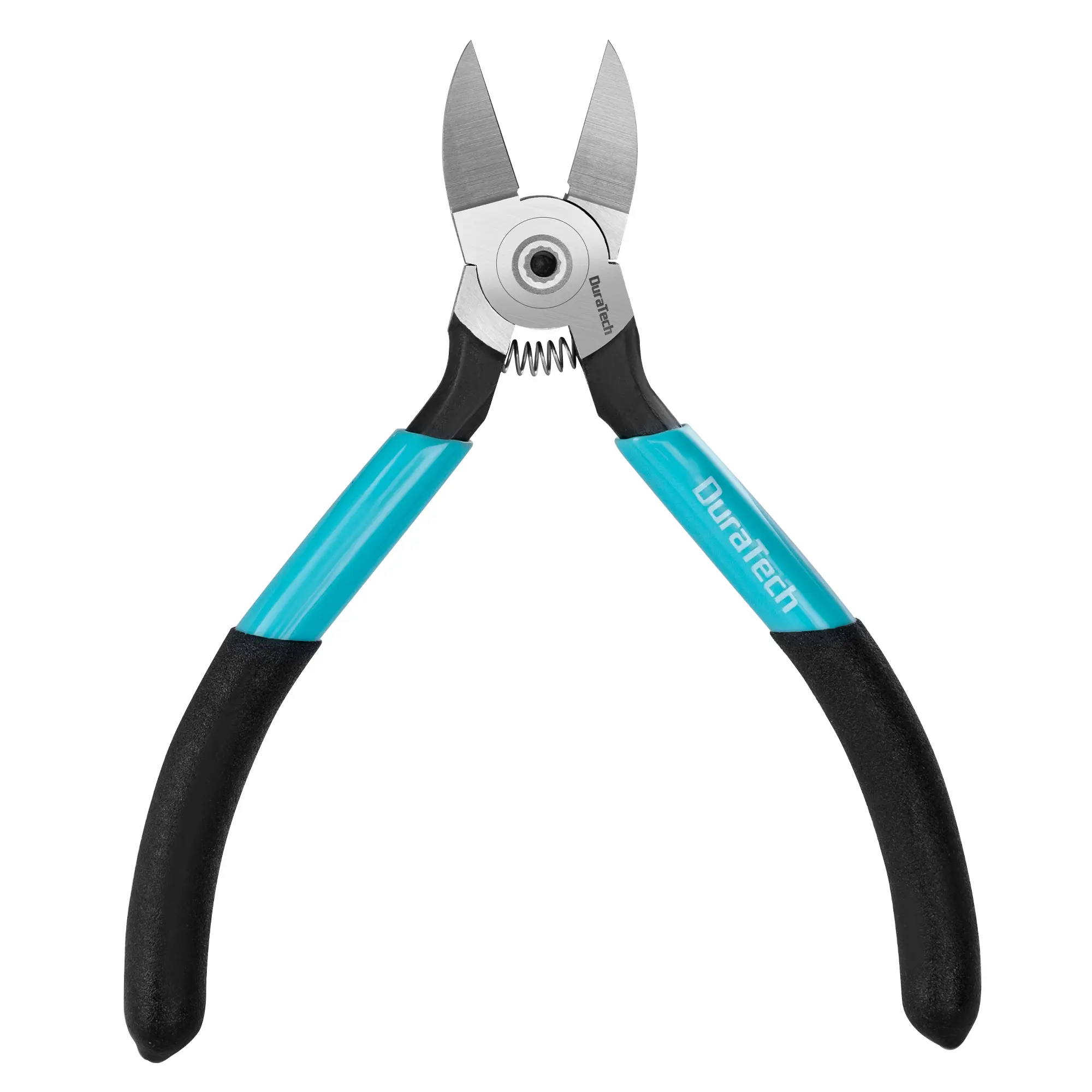#summersale DURATECH 5-Inch Professional Wire Cutter, Wire Snips with CNC Machined Edges, CR-V Thickened Flush Cutter, Ultra-Sharp Small Wire Cutters for Crafting, Electronics, Zip Ties, and Jewelry Making