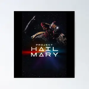 Project Hail Mary Alternative Astronaut Poster Poster