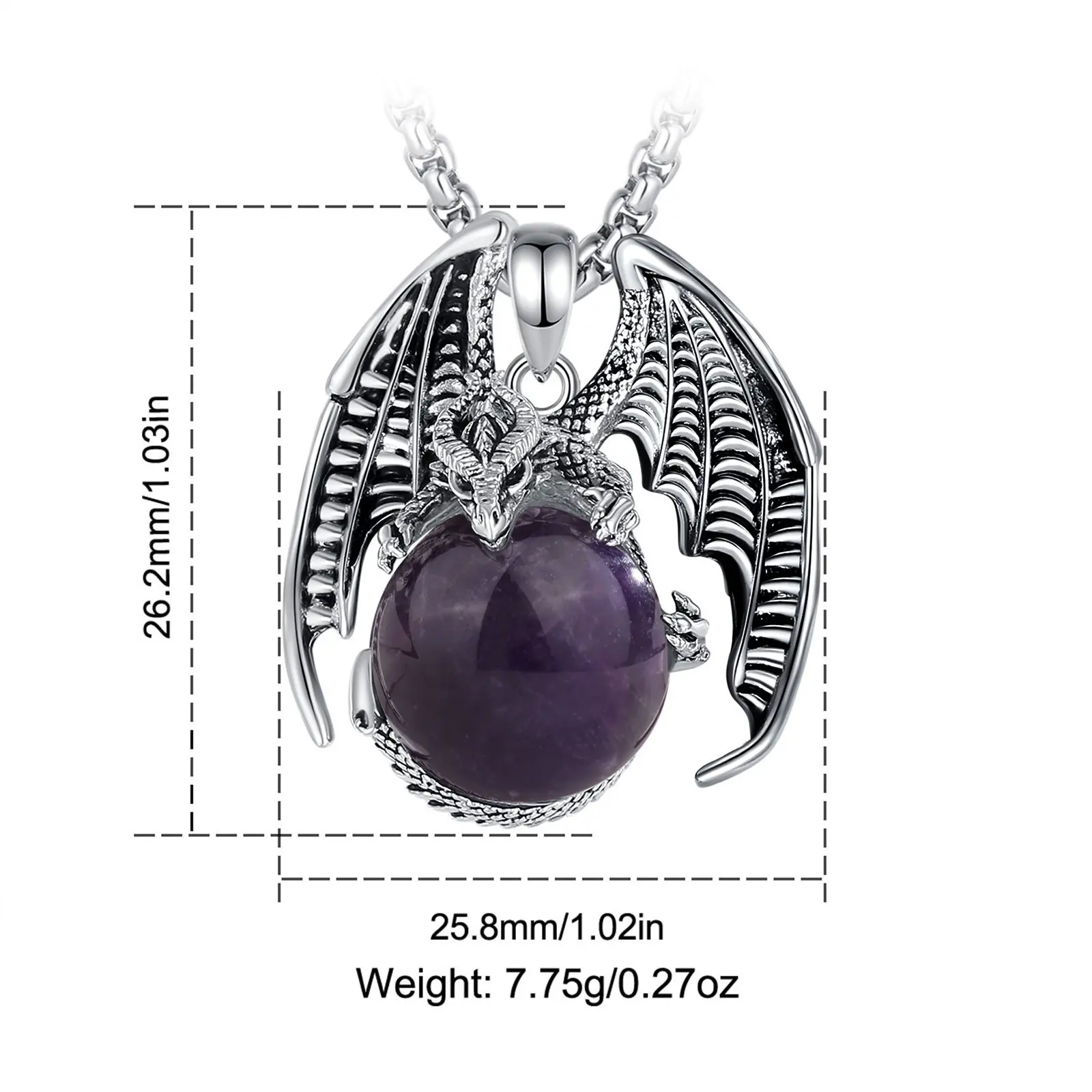 Style 2 Amethyst Ball