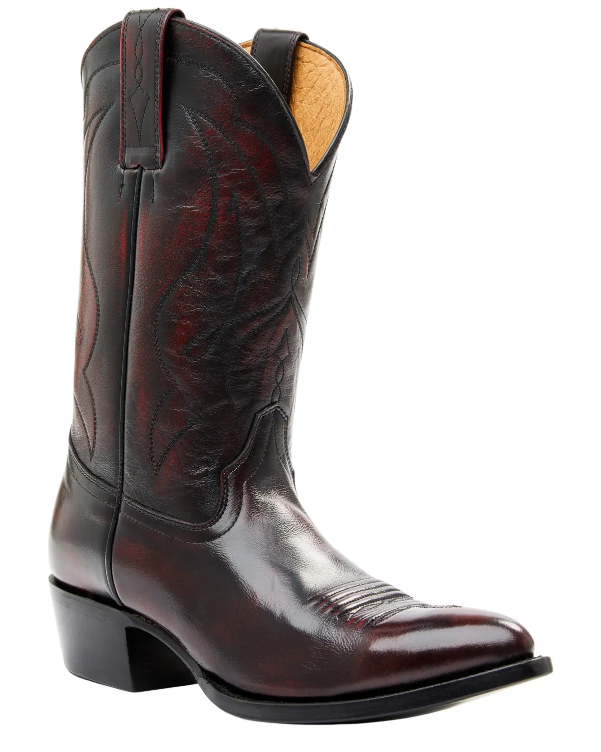 Cody James Men's Men'S Cherry Western Boot Round Toe - Bcjsp24l10-2